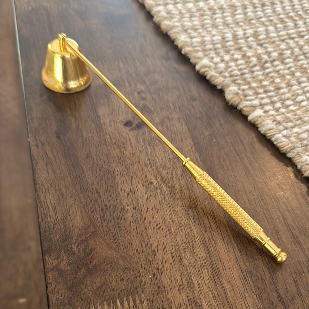 Elegant Gold Candle Extinguisher
